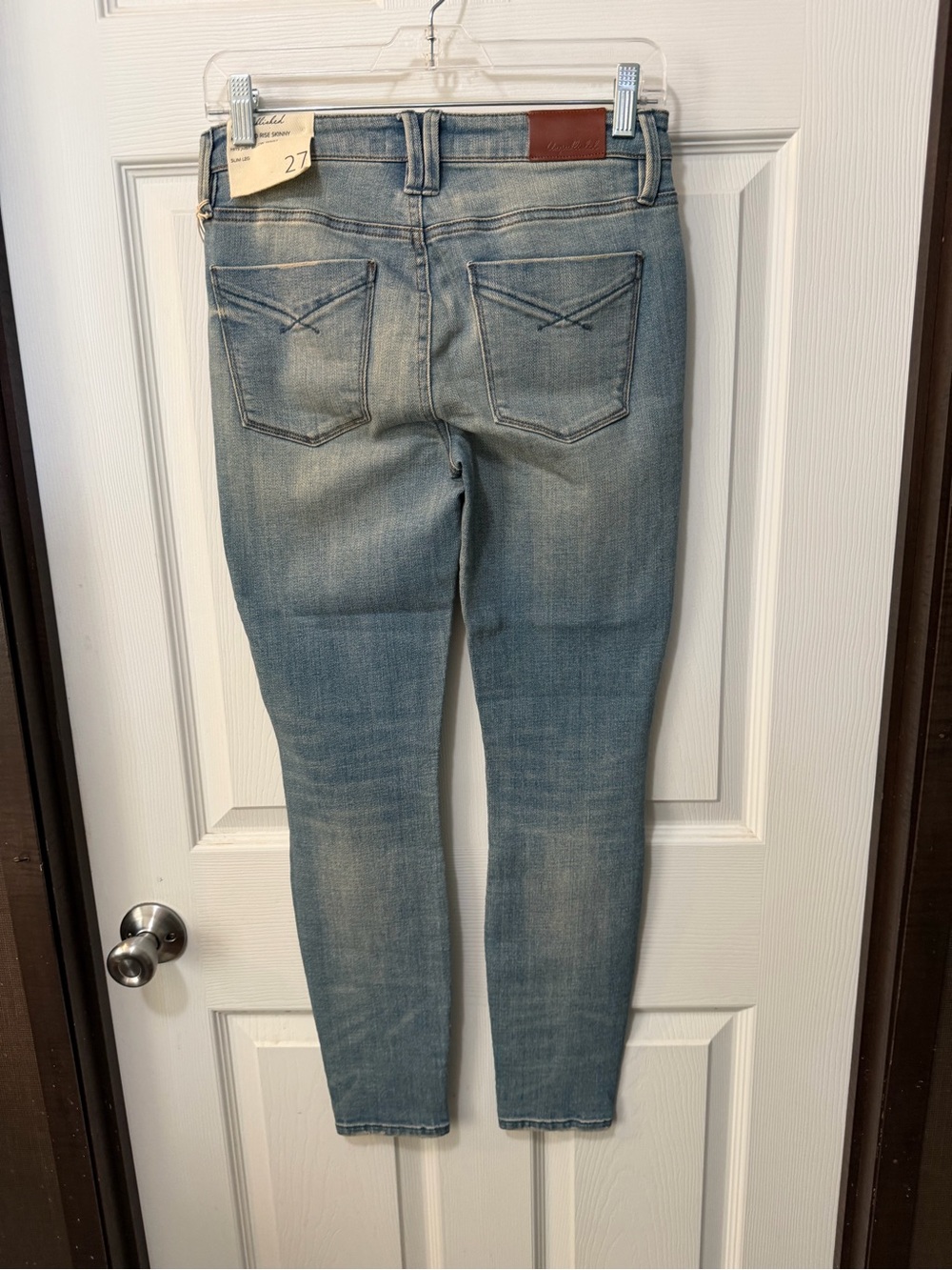 NWT Anthropologie Unpublished Kora Mid Rise Skinny Jeans Sz 27 - Picture 3 of 8